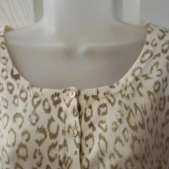 I.e. | Printed w/ sequin accents | Cardigan - Picture 7 of 8
